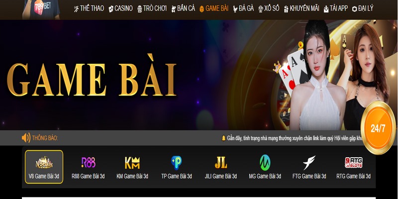 789Bet game Bài Online Trendy - Tổng Hợp Những Tựa Game Hot Nhất